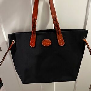 Dooney & Bourke Nylon Black Handbag Tote